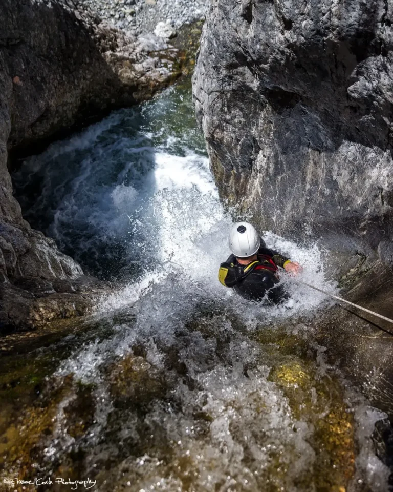 Toboggan sportif au canyon de Rouanette 768x960