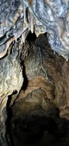 une galerie concretionnee en speleologie a sisteron 142x300