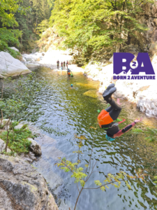 best water jump ardeche canyoning river 225x300