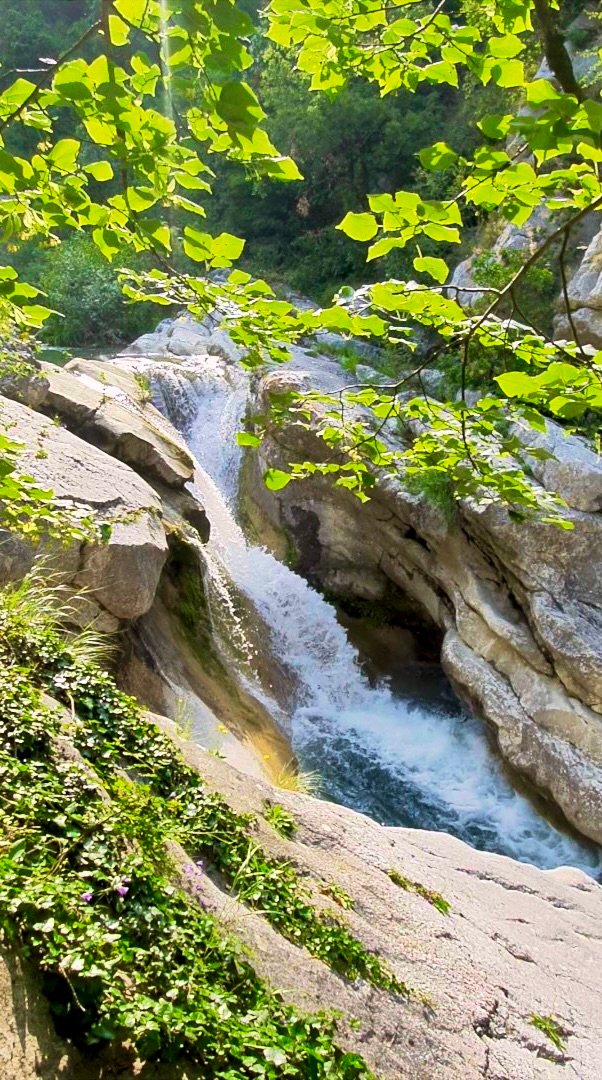 canyoning aigana cascade gours du ray