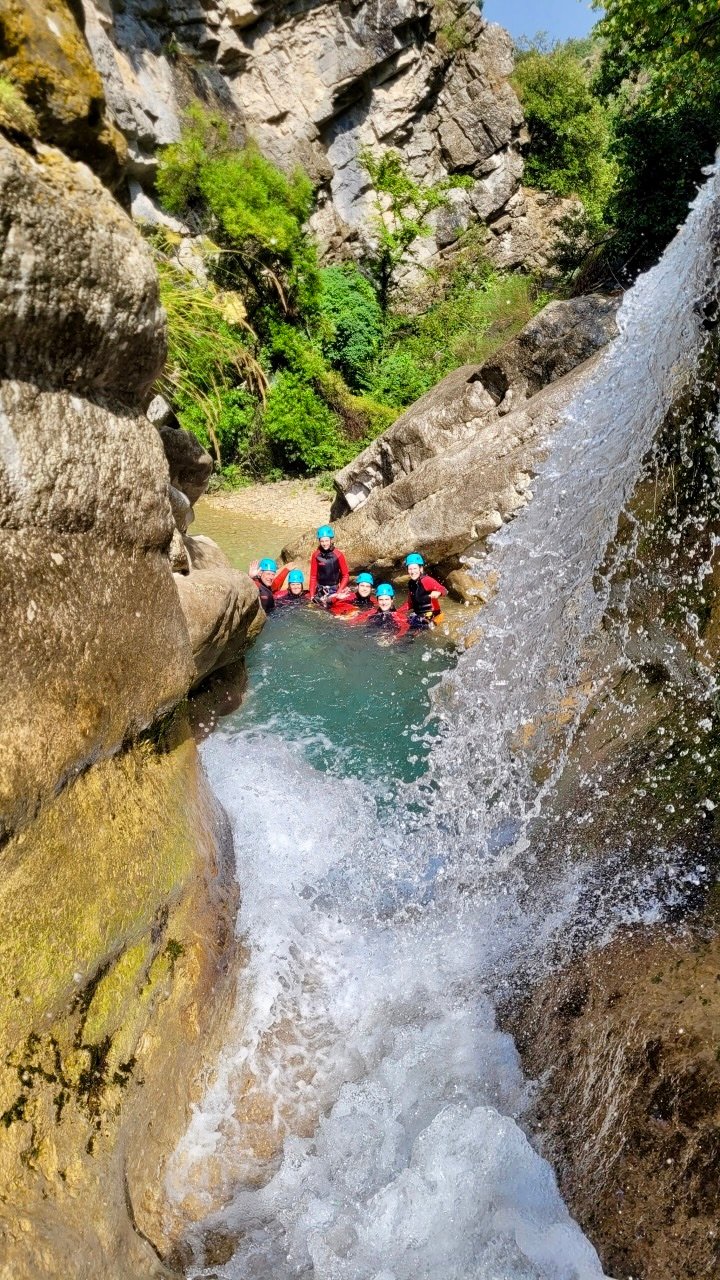 canyoning gours du ray amis provence