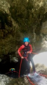 canyoning la bollene descente rappel 166x300