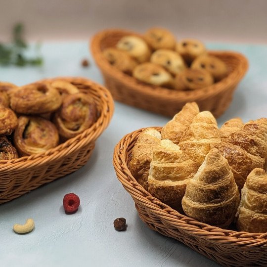 assortiment de mini viennoiseries x 25
