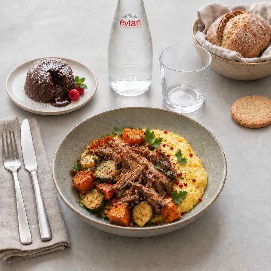 plateau repas chaud viande